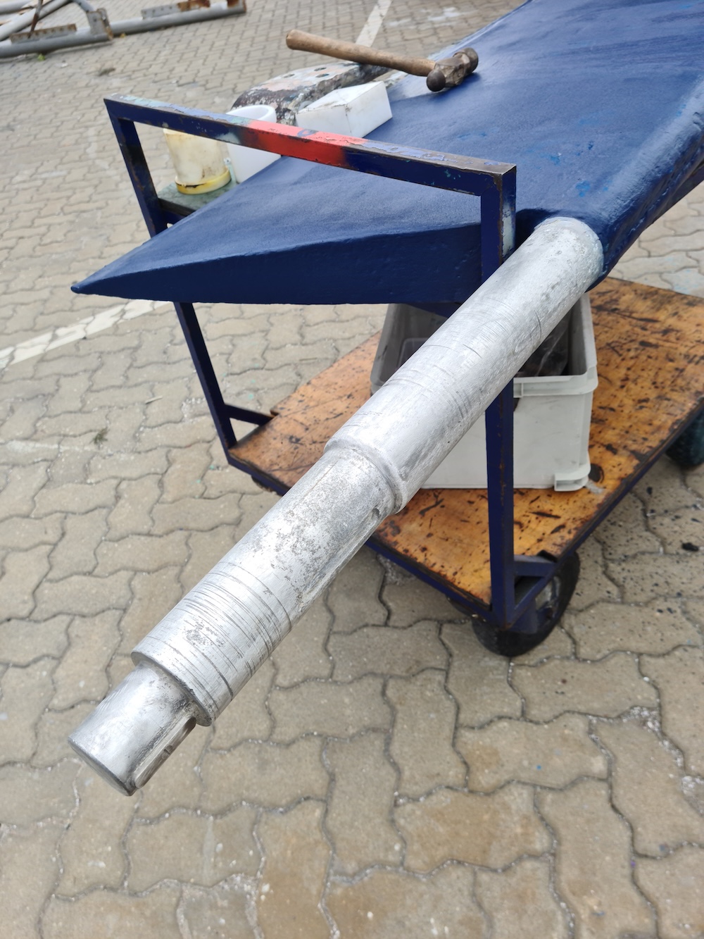 Die große Instandsetzung des Ruders